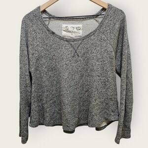 Threads 4 Thought Sustainable Apparel Grey Long Sleeve Sweatshirt Top Medium